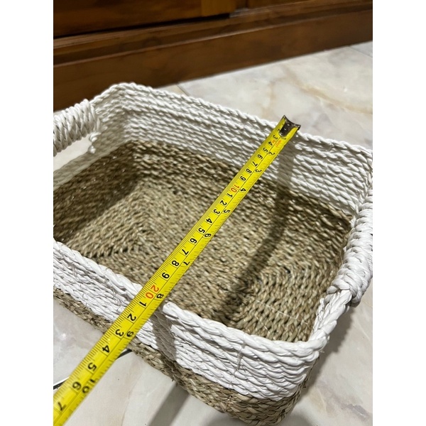 Tray Hampers Seagrass Lubang 30x20x15