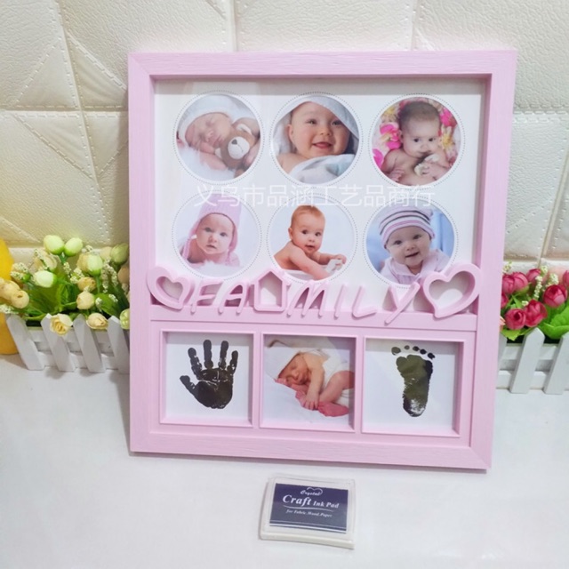 PHOTO FRAME / BINGKAI FOTO sidik jari tapak kaki bayi / footprint handprint