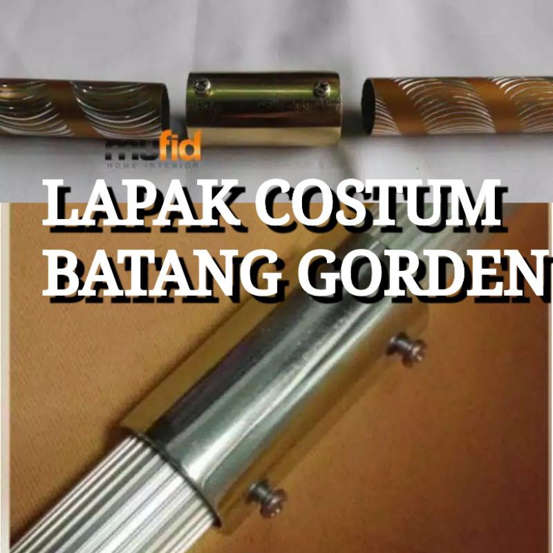 Lapak Costum Besi Gorden 250cm 300cm 400cm