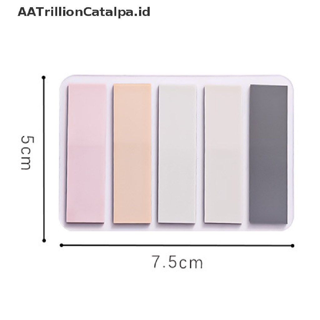 Aatrillioncatalpa 100 Lembar Sticky Notesmemo Pad Index Tab Motif Vintage Untuk Stationery