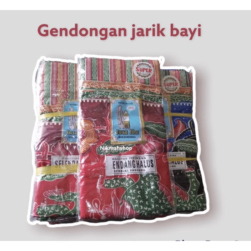 Gendongan selendang jarik bayi | gendongan kain CUKIN (NH)