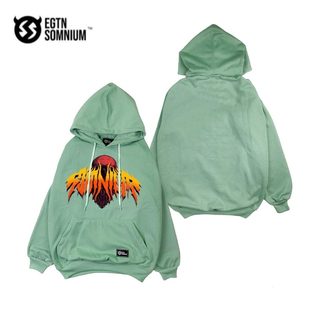 (SIMPEL) Switer Hoodie Mint Pria Keren Jaket Hodie Jumper Warna Mint Motif Fullprint Sweater Hudie Cowok Distro Mint Sweatshirt