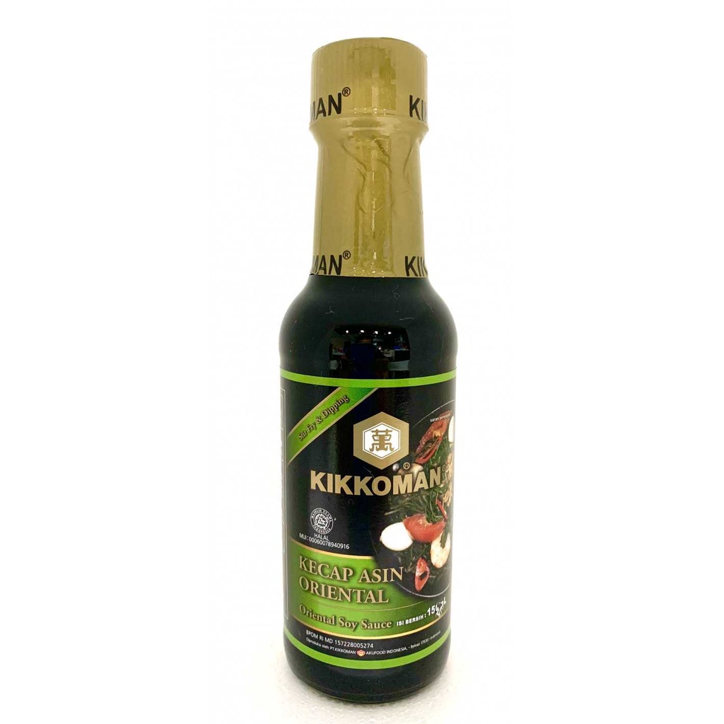 

Kikkoman Oriental Soy Sauce 150 ml Halal / Kecap Asin Oriental Light