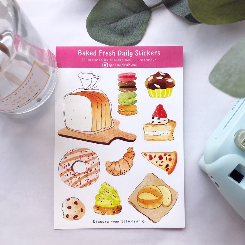 

Baked Fresh Daily Stickers