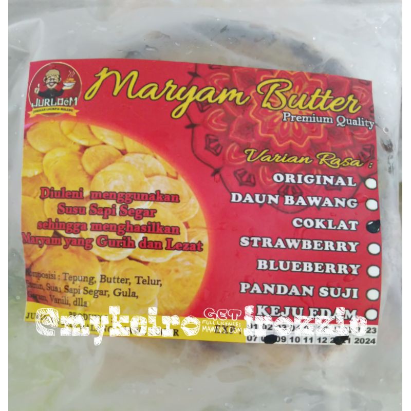 

Maryam Butter Premium Coklat