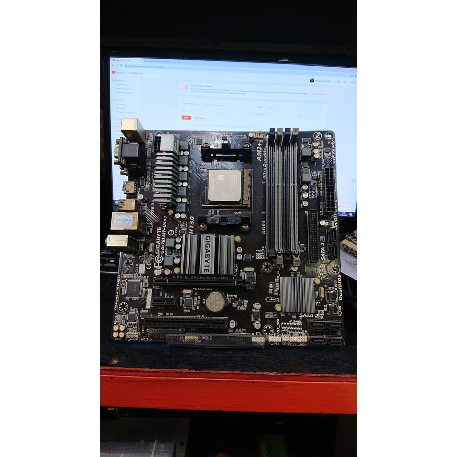 PAKETAN PROCESSOR AMD FX 6100 + GIGABYTE GA-78LMT-USB3