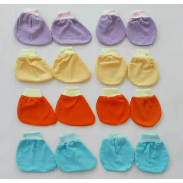 Sarung tangan kaki bayi WARNA