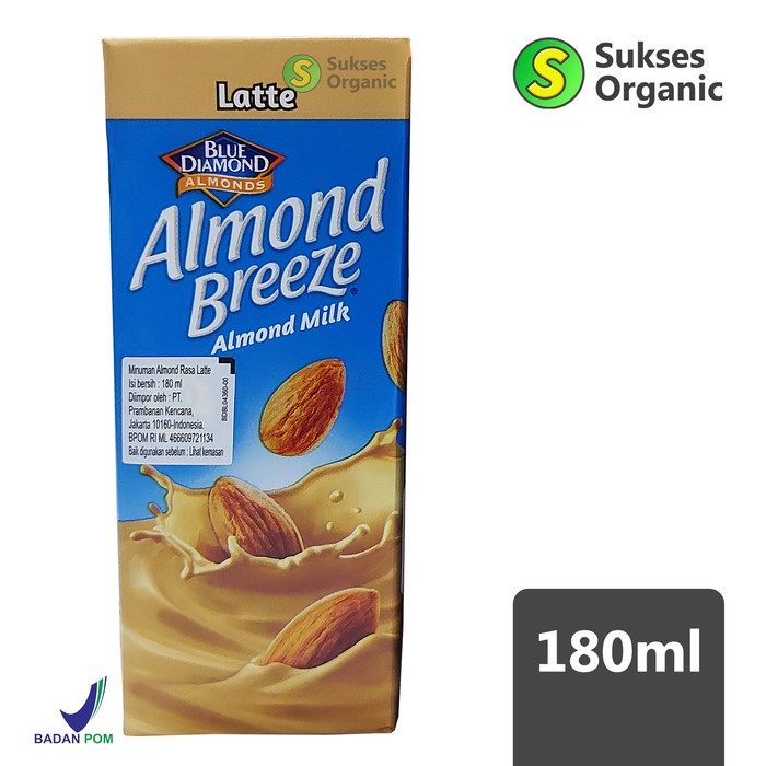 

ds211vz Susu Almond Breeze Rasa Latte | 180Ml | Blue Diamond Xa201As