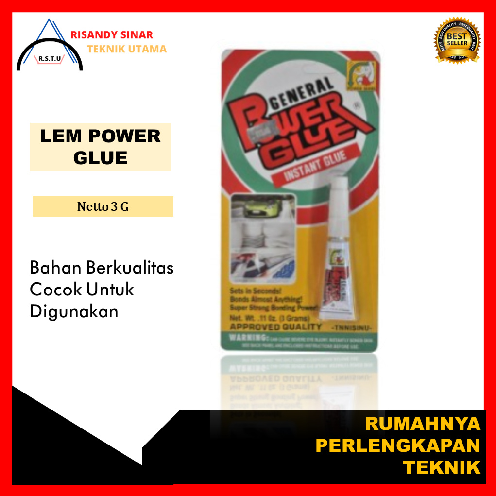 

lem power glue | lem murah | lem hologram 1 loz 3 gram