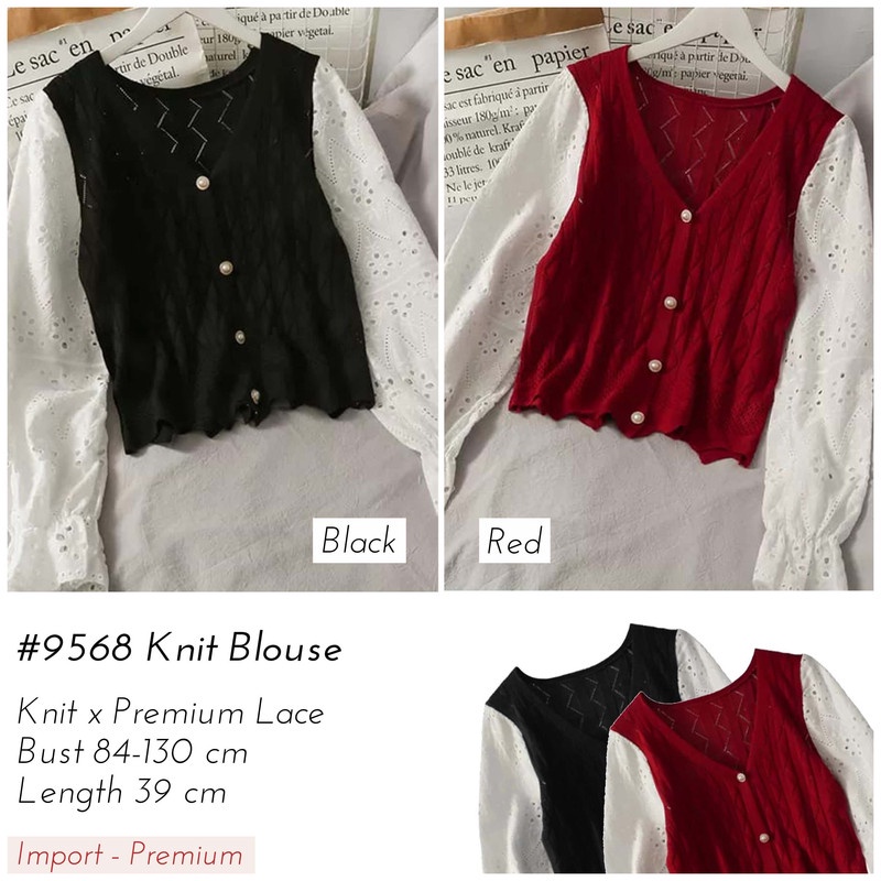 43t 9568 Knit Blouse