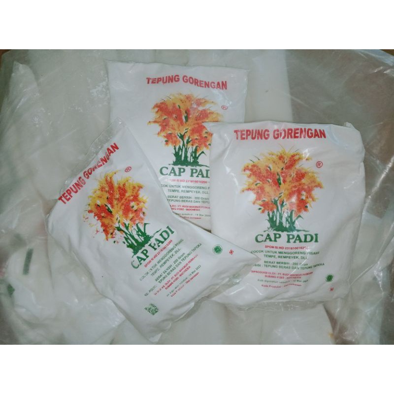 TEPUNG GORENGAN CAP PADI 200GR