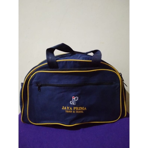 Tas travel biru preloved