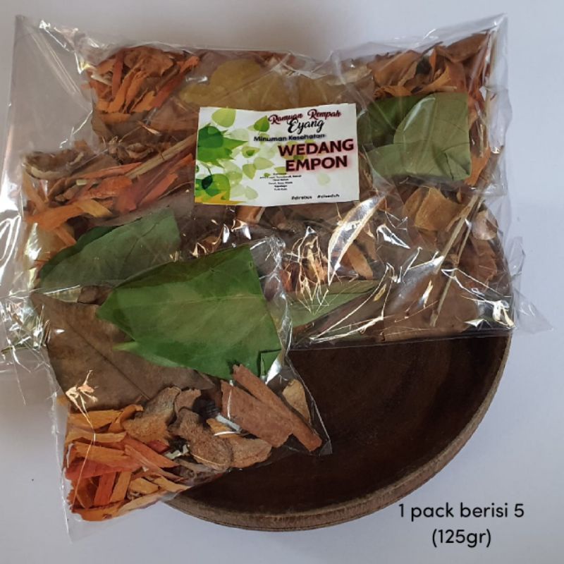 

Wedang empon plus gula batu ekonomi 1 pack isi 5 lebih murah