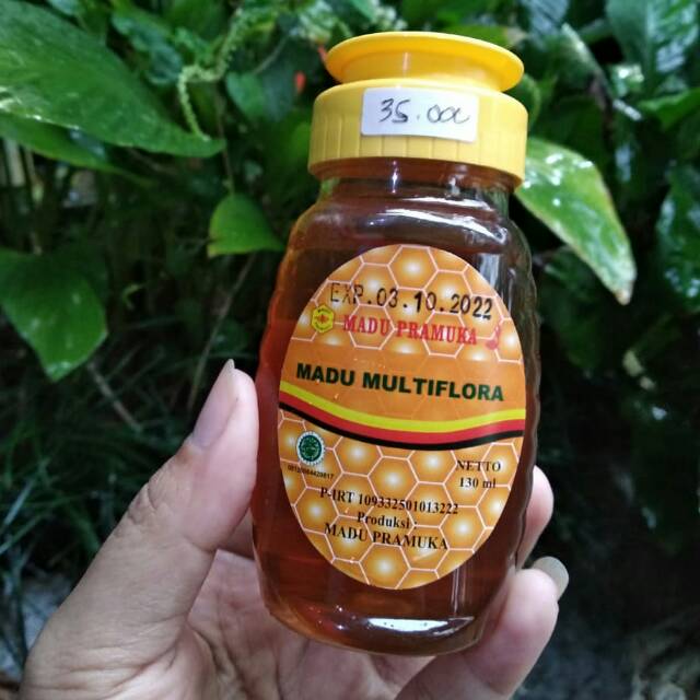 

Madu multiflora 130ml madu pramuka
