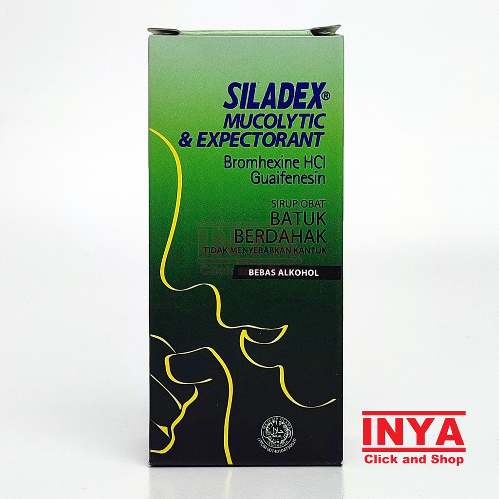 SILADEX MUCOLYTIC &amp; EXPECTORANT BATUK BERDAHAK 60ml - Obat Batuk