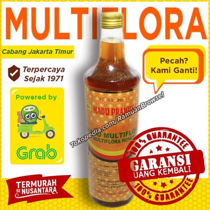 

Madu Pramuka Alami (Madu Multiflora) 650ml