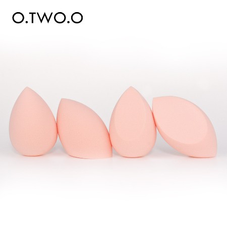 (READY &amp; ORI) O.Two.O Otwoo 4 In 1 Beauty Blender Sponge Spons For Make Up 9932 3 Warna With Box