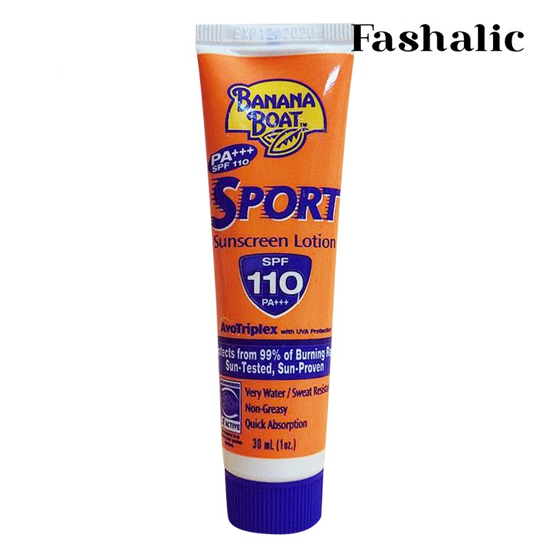 BANANA BOAT SPORT SUNSCREEN LOTION SPF UVB 110 PA++++ 30ML