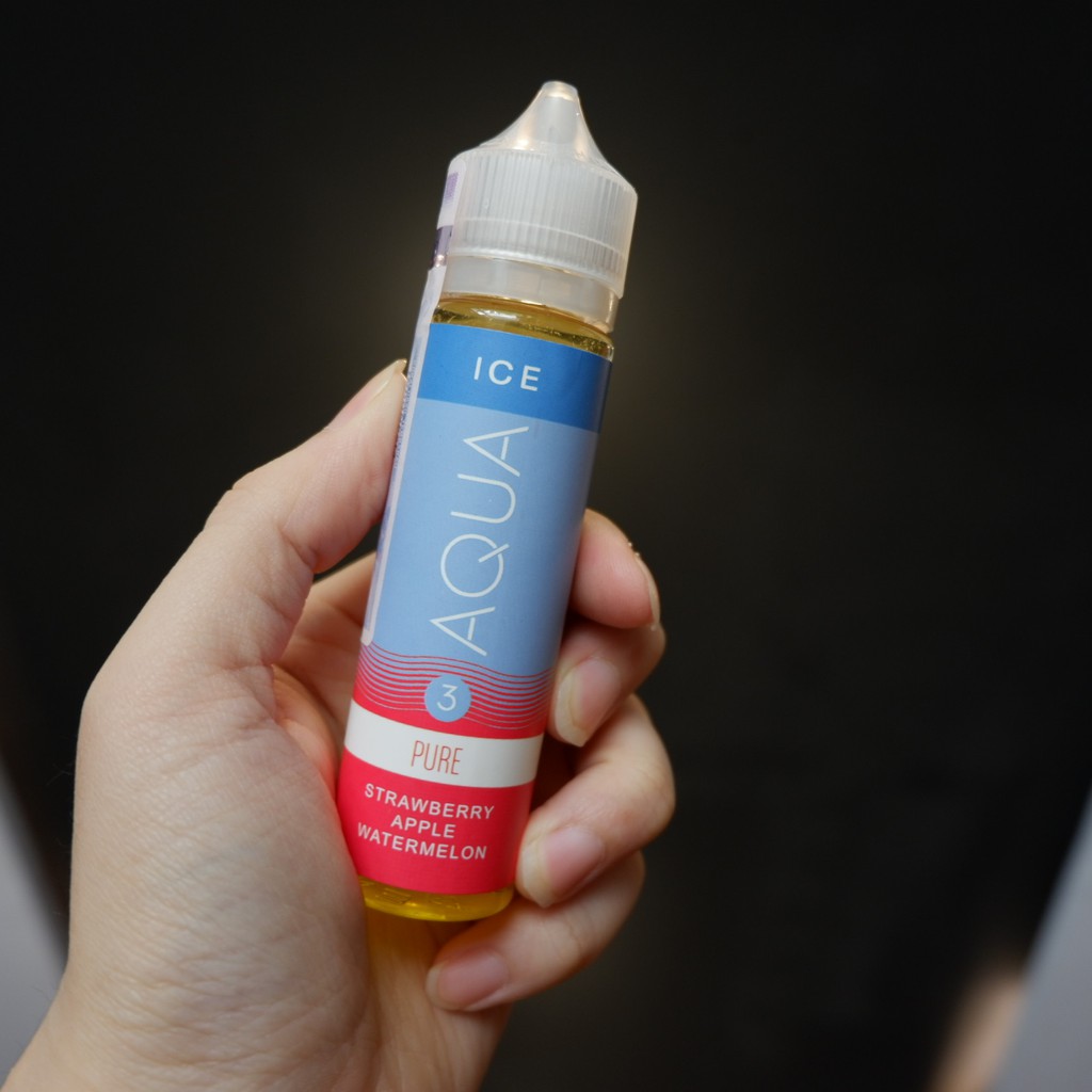 AQUA PURE ICE 60ml 3mg - LIQUID VAPE PREMIUM USA EJM ...