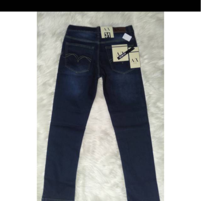 Celana jeans pria A X HOUSE SLIM FIT 5 warna