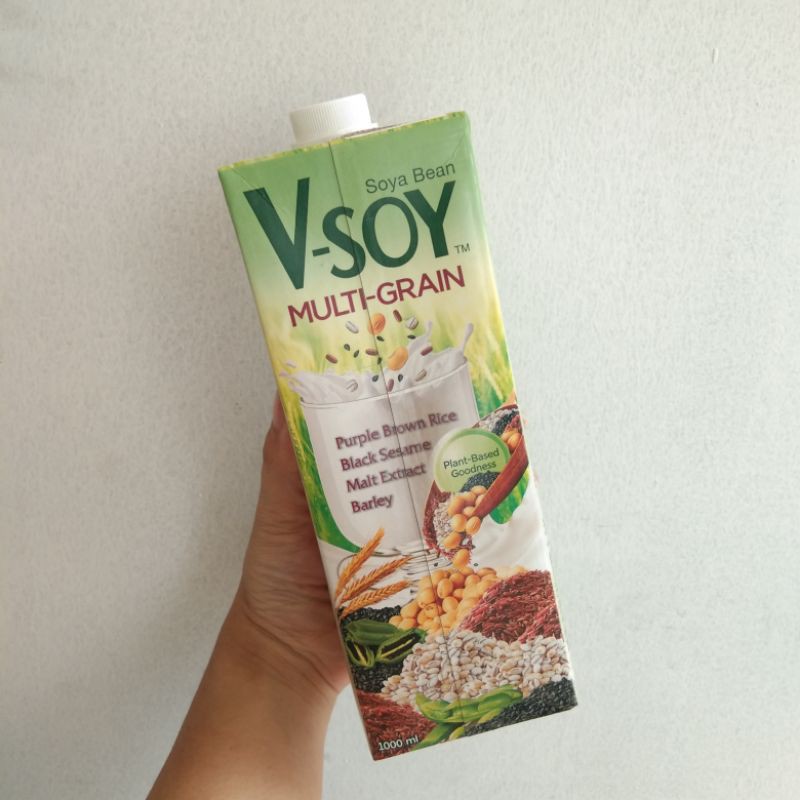 

VSoy Multigrain & Vsoy Original 1liter Susu Kacang (Eceran)