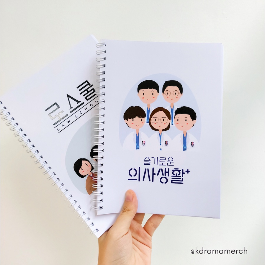 Image of MELTING ME SOFTLY NOTEBOOK SPIRAL DRAMA KOREA A5/ DRAMA KOREA / DRAKOR / JOURNAL / JURNAL SOFT COVER #3