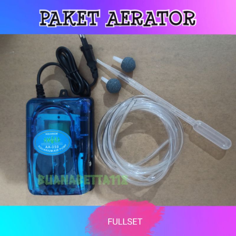 Mesin Aerator 2 lubang AMARA Q6/AA350/RECENT AA350 FULLSET
