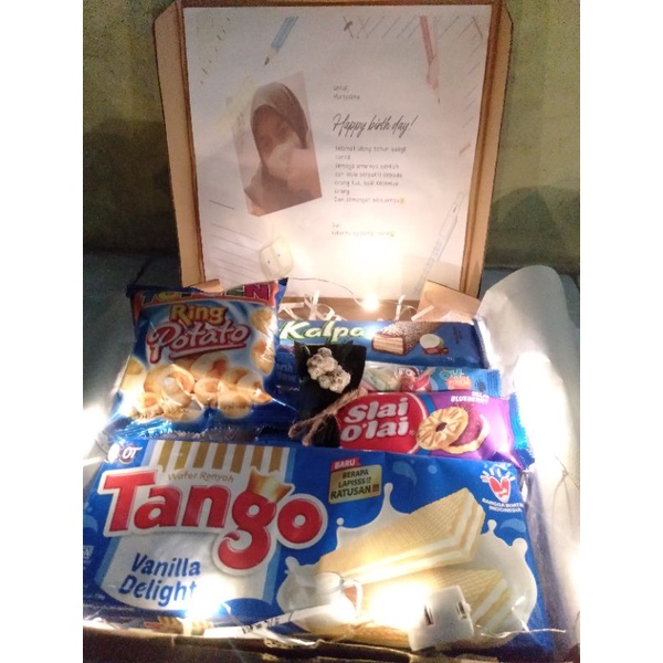 

Hampers/kado/gift box snack