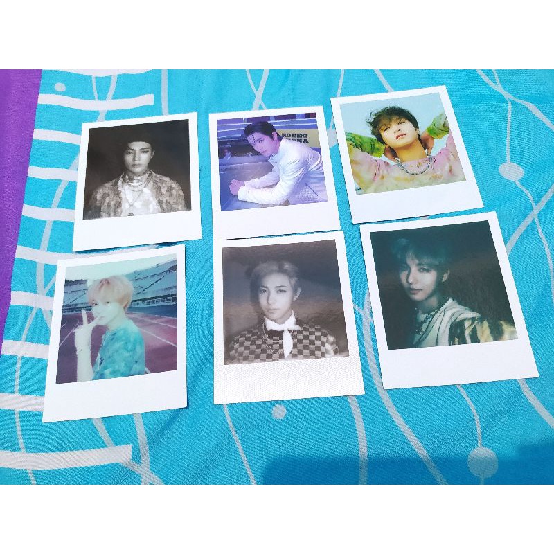 Polaroid Jaehyun Favorit Jeno Haechan Mini Ballon Renjun Jaemin Chenle Hello Future Nct Dream
