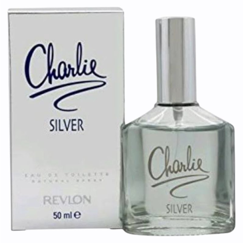 Revlon charlie silver eau de toilette 50ml