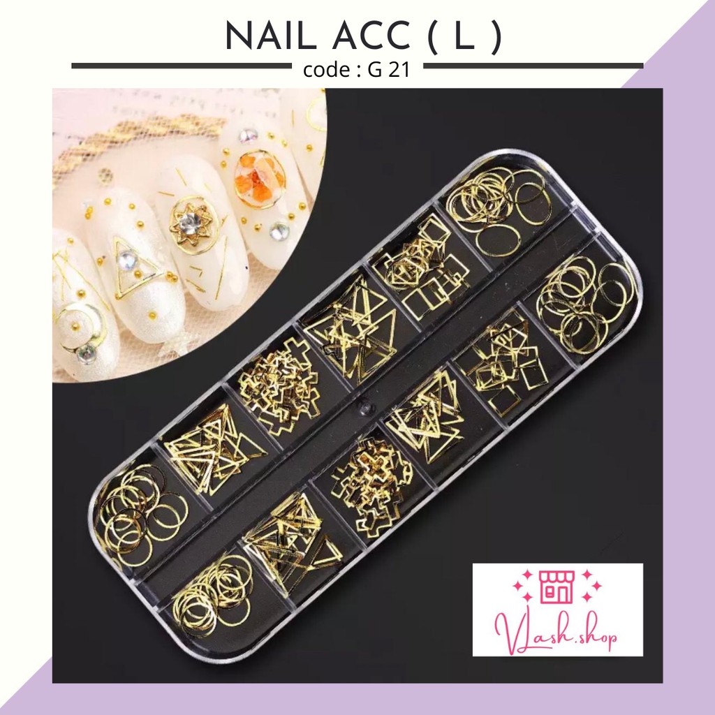 18 - 29 - NAIL ACCESORIES ( L ) - HIASAN KUKU