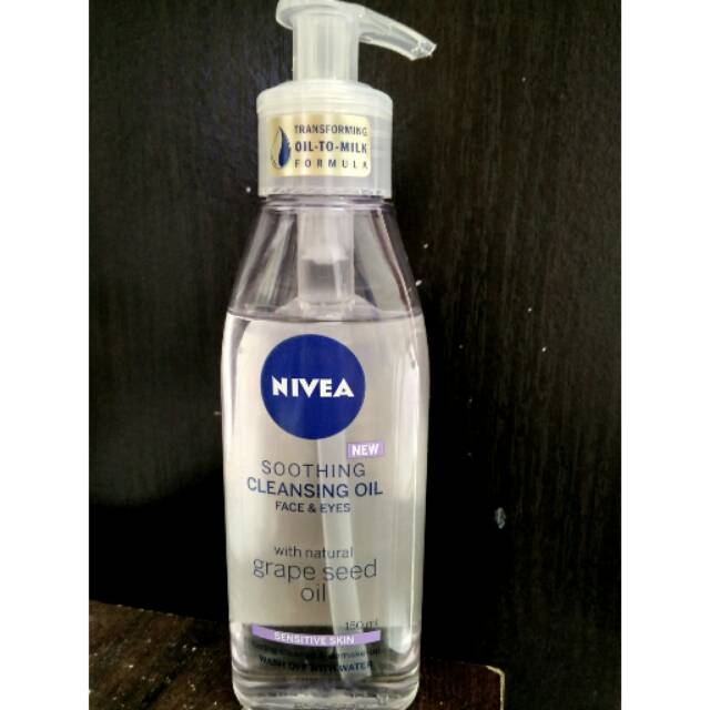 Nivea Cleansing Oil Grape Seed Oil PRELOVED