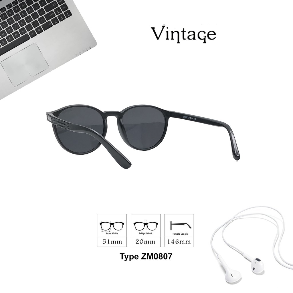 Vintage Sunglasses Polarized ZM0807