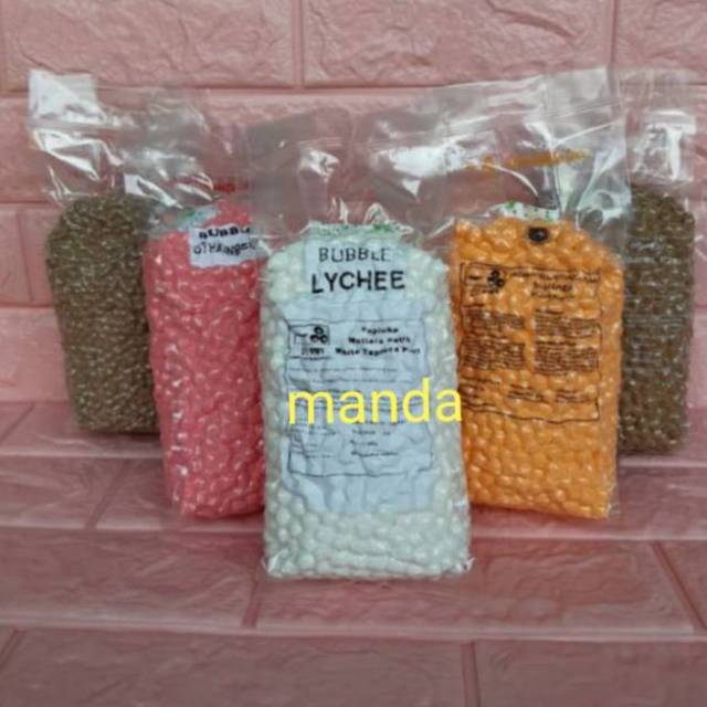 

Tapioka Pearl Mutiara Tapioka Bubble Pearl 1 Kg
