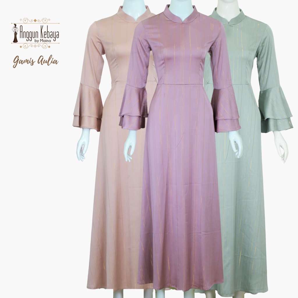 ANGGUN KEBAYA | Gamis Aulia | Gamis Pesta | Gamis Premium | Gamis Remaja | Gamis Modern
