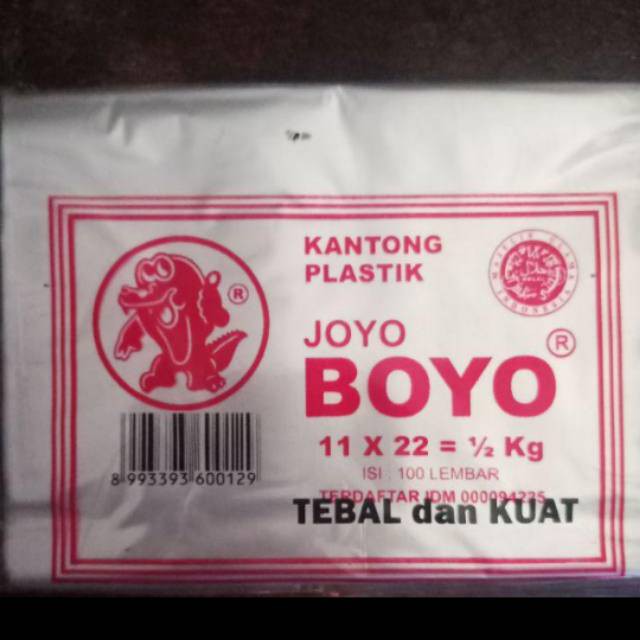 PLASTIK JOYO BOYO PP 1/2 KG