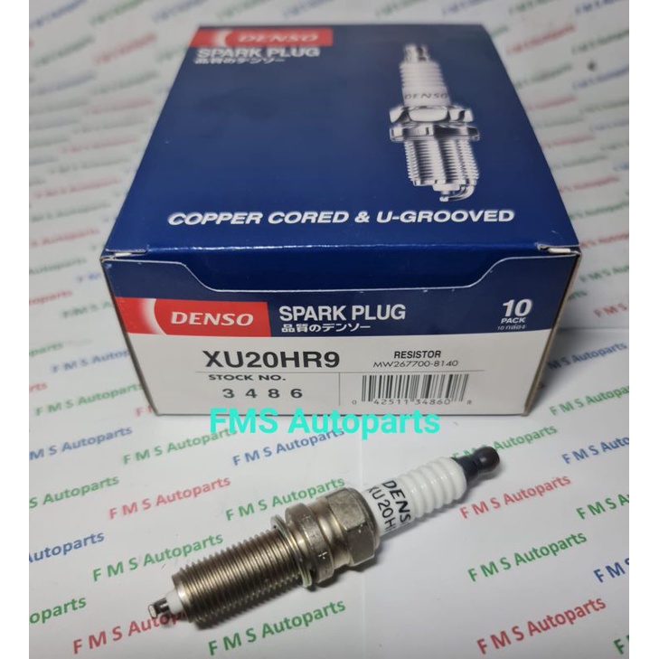 Busi DENSO ORIGINAL XU20HR9 mobil Toyota Agya/Ayla 1000cc/Sigra 1000cc
