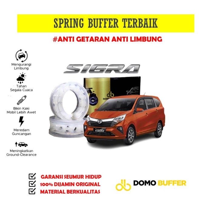 Domo Buffer Peredam Guncangan Sigra Karet Damper Anti Limbung Mobil Daihatsu Sigra - Shock Belakang