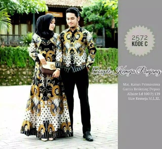 Couple Batik Asmara Linggar Srg 7 By Suryandhanu 4666784743886 Couple L - Fit X Seharga