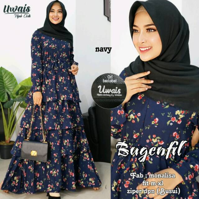 BUGENFIL MAXY || GAMIS BUGENFIL || GAMIS BAHAN MONALISA