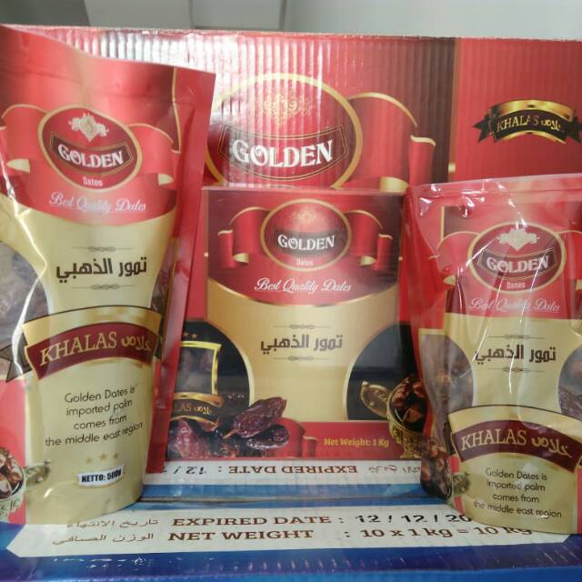

Kurma Golden Dates khalas 1 kg