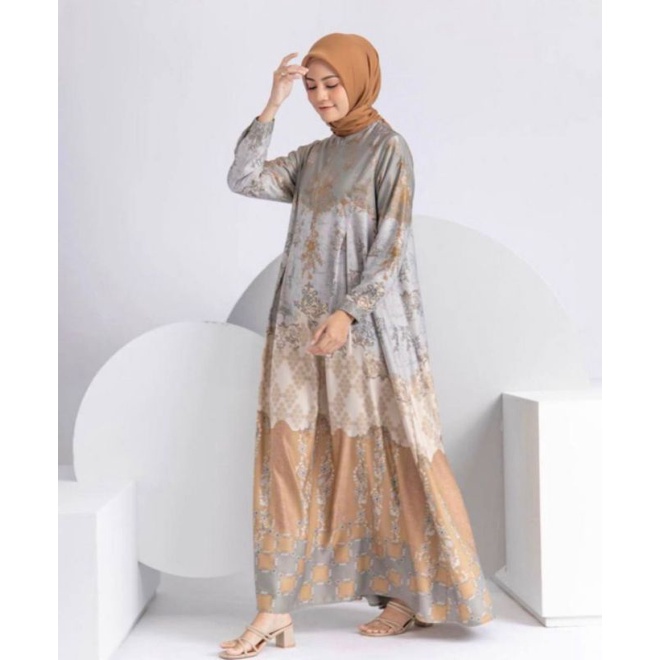 Gamis Maxmara Dior Silk Premium//Gamis Maxmara Lux Premium-Dior nb new matcha