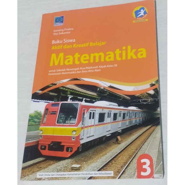 Buku Matematika kelas 12 Grafindo edisi revisi