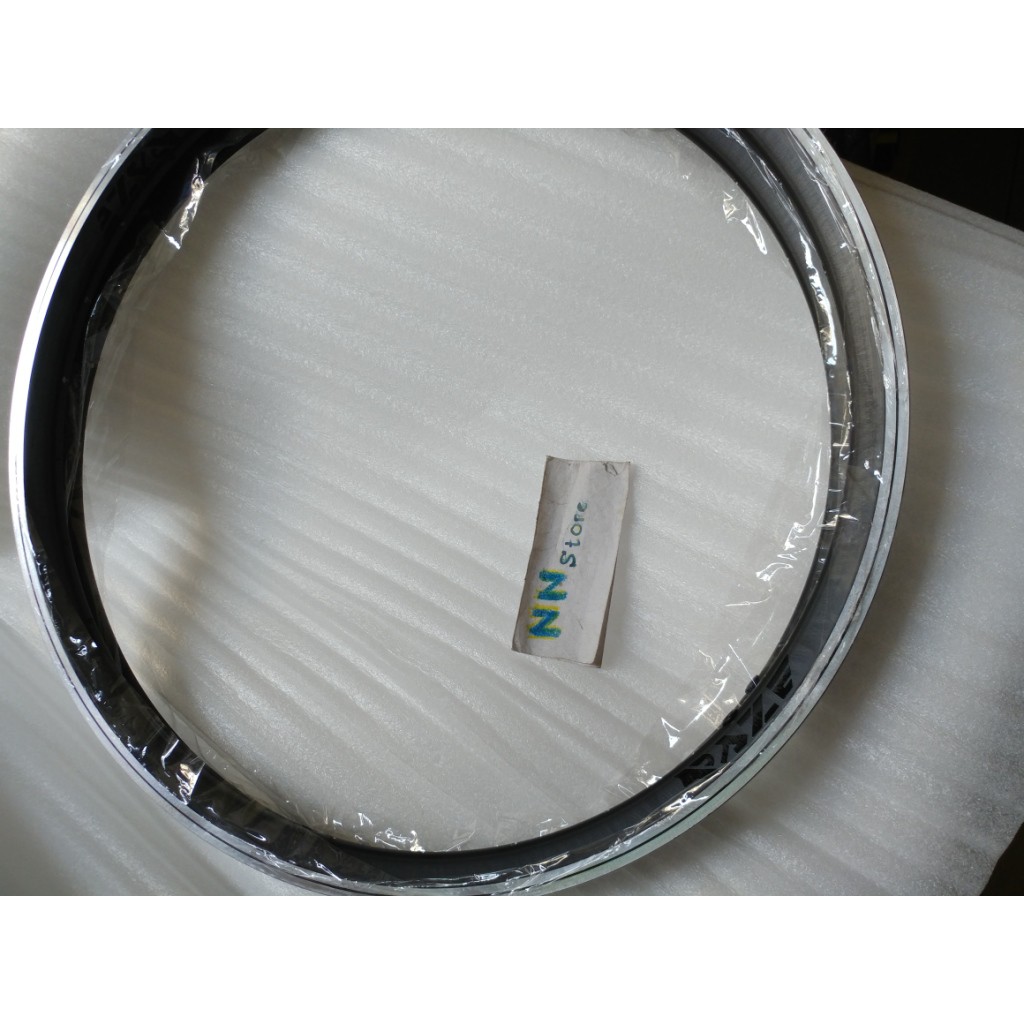 Velg Rim 20+ atau 22 Hitam 28 hole RAZE hitam double wall 451 mm sepeda gowes