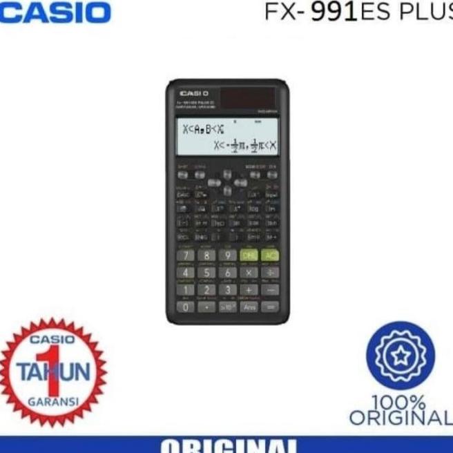 

BUKU & ALAT TULIS PERLENGKAPAN SEKOLAH & KANTOR CASIO FX991ES PLUS