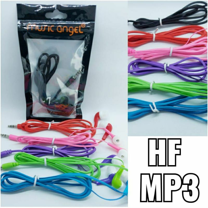 HF MURAH Headset Musik Angel Handsfree Angel