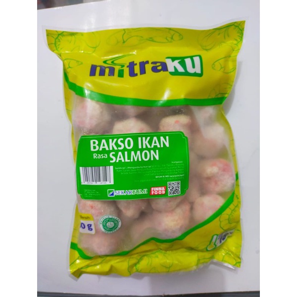 

Mitraku Bakso Ikan salmon 500gr