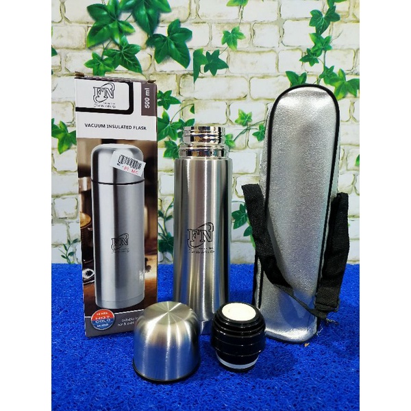 thermos stainless stainles tebal FN 500ml stainless steel / Thermos air panas / Botol minum