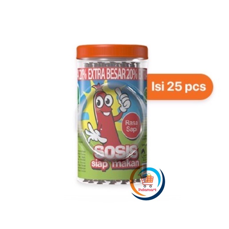 

RB Sosis So Nice Siap Makan 21 gram Isi 25 pcs