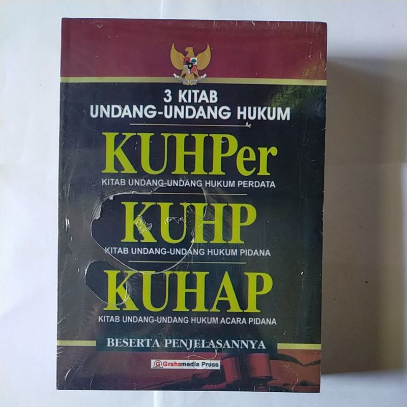 Kitab Undang-undang Hukum 3 : KUHPer - KUHP - KUHAP